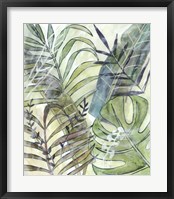 Layered Palms I Framed Print
