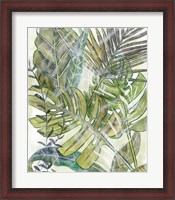 Framed Layered Palms II