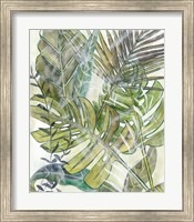 Framed Layered Palms II