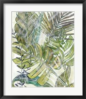 Framed Layered Palms II