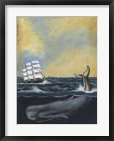 Whaling Stories I Framed Print