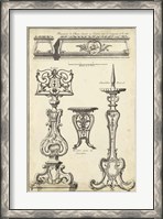 Framed Antique French Ornament II