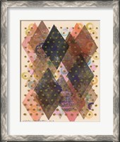 Framed Inked Triangles I