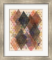 Framed Inked Triangles I