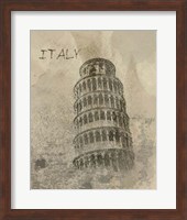 Framed Remembering Italy