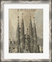 Framed Remembering Barcelona
