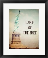 Framed Land of The Free