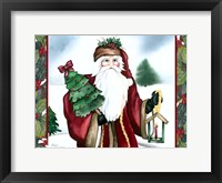 Framed Father Christmas