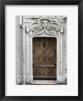 Framed Paris Door
