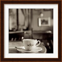 Framed Tuscany Caffe IV