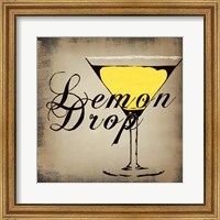 Framed Lemon Drop