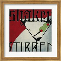 Framed Shaken Stirred