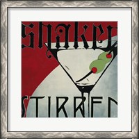 Framed Shaken Stirred