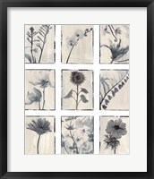 Framed Silk Botanicals