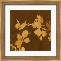 Framed Falling Leaves I