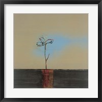 Framed Zen Blossom I