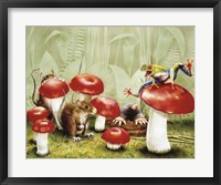 Framed Mushroom Meeting