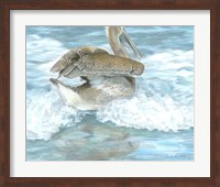 Framed Pelican Surf