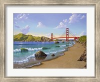 Framed Golden Gate, CA 1940