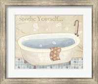 Framed Mosaic Bath I