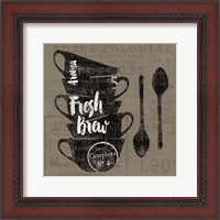 Framed Linen Coffee III