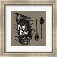 Framed Linen Coffee III