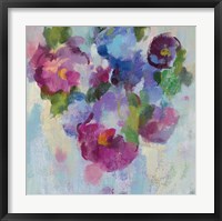 Pink and Blue III Framed Print