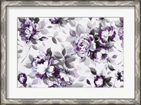 Framed Scent of Roses Plum