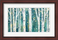 Framed Birches in Spring