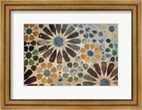 Framed Alhambra Tile I