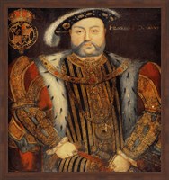 Framed Portrait of Henry VIII E