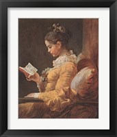 Framed Girl Reading