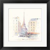 Framed Paris Morning Square