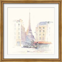 Framed Paris Morning Square