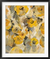 Yellow Floral II Framed Print