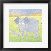 Quinn's Elephant Framed Print