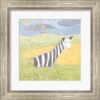 Framed Quinn's Zebra