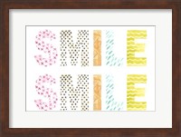 Framed Pattern Sentiment III