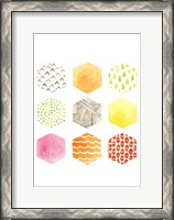 Framed Honeycomb Patterns I
