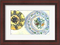 Framed Plate Study II