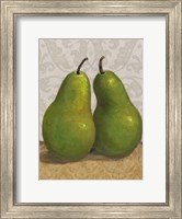 Framed Pear Duo I
