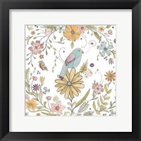 Happy Garden I Framed Print