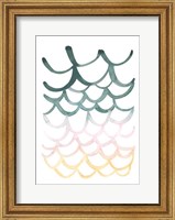 Framed Mermaid Scales I