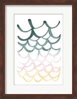 Framed Mermaid Scales I