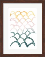 Framed Mermaid Scales II