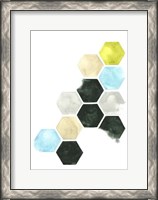 Framed Hazed Honeycomb I