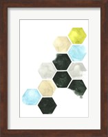Framed Hazed Honeycomb I
