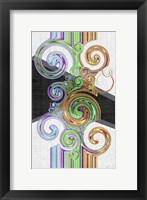 Twirl III Framed Print