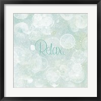 Framed Bubble Bath I