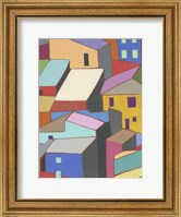 Framed Rooftops in Color II